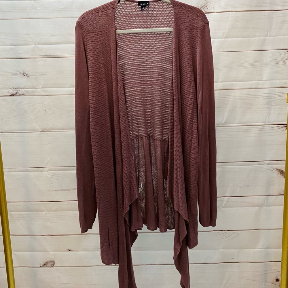 Torrid plus size open flowy cardigan